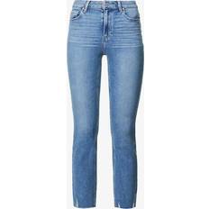 Mel Destroyed Hem Cindy Jeans - Denim
