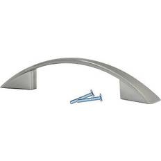 Rok Modern Trek Arch 3" Brushed Nickel Kitchen Cabinet Handles P12876 10 Pack