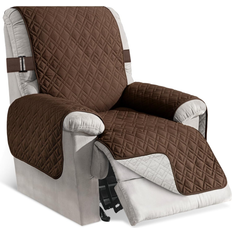 Loose Armchair Covers Home Rhf Recliner 28" Oversized Leather Loose Armchair Cover Brown