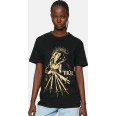 Guld T-shirts Merchcode My Chemical Romance Gold Lady Tee - Svart