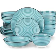 Ebern Designs 24 Piece Dinnerware Service for 6 Dinner Set