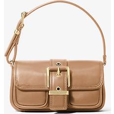 Natur Handväskor Michael Kors Colby Extra-Small Leather Shoulder Bag - Natural
