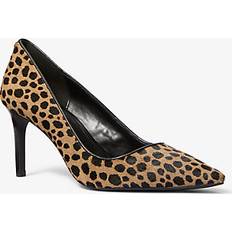 Natur Pumps Michael Kors Alina Flex Cheetah Print Calf Hair Pump - Natural