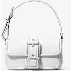 Michael Kors Väskor på rea Michael Kors Colby Extra-Small Leather Shoulder Bag - White