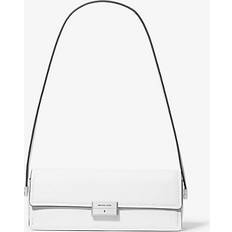 Michael Kors Väskor på rea Michael Kors Ludlow Small Leather Convertible Pochette - White