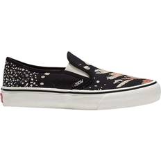 Vans Leather Rubber Sole Shoes - Black