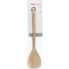 Multicoloured Kitchen Utensils KitchenAid Birchwood Solid Turner Spatula