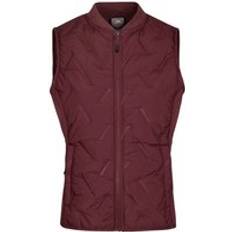 Purple - Women Vests Trespass Miran Hybrid Active Gilet - Plum