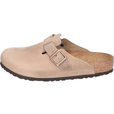 Buckle - Men Clogs Birkenstock Boston BS Regular Fit - Tabacco Brown