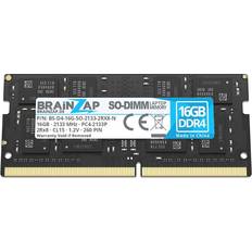 BRAINZAP 16GB DDR4 RAM PC4-2133P SO-DIMM PC4-2133P 2133 MHz 1.2V