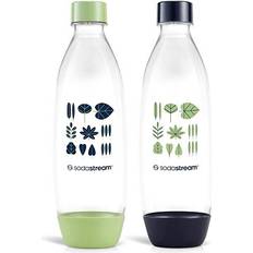 Zubehör SodaStream Flaschensicherung 2 x 1 l Green Blue