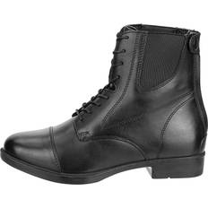 Equipamiento para motociclistas Suedwind Botas Jodhpur De Cuero Con Cremallera Trasera Y Cordones - Noir