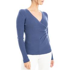 Max Studio Faux Wrap Sweater - Max Studio