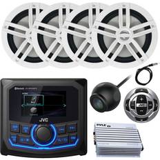 Boat & Car Stereos JVC Marine Bluetooth Radio 4x 6.5" 180w