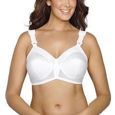 Exquisite Form Plus Size Wireless Original Support Bra - White