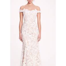 Brass - Women Dresses Marchesa Notte Lace Guipure Dress -