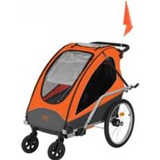 VEVOR Cykeltrailer Dubbelsäte 54 kg