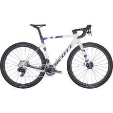 Scott Kolfiber Landsvägscyklar Scott Addict Gravel RC Beluga XL