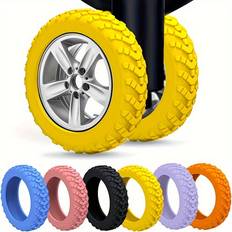 Adresslappar Temu Luggage Protectors 8-Wear Reducing Aluminum Frame