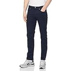 Bukser & Shorts Levi's 511 Slim Jeans - Baltic Navy Sueded Sateen