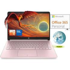 HP Pink Laptops HP Slim 14 Laptop Intel 16GB 64GB SSD