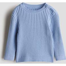 H&M Baby Ribbestrikket Genser - Blå