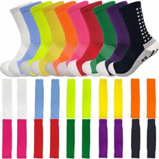 Pink Shin Guards Shein High Elasticity Football Shin Guards Set