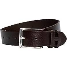 Hackett London Men Accessories Hackett London Leather Monogram Belt