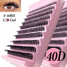 Shein Miss Wink 40D Soft Curly Lash Extensions - Mixed