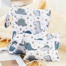 Multicoloured Accessories Shein Dinosaur Print Mini Baby Diaper Bag 2pcs