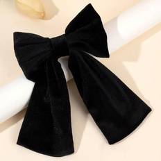 Shein Black Velvet Sailor Hair Bows 1pc