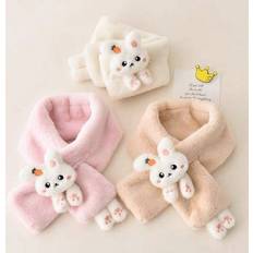 Cheap Scarfs Children's Clothing Shein Kids Rabbit Fluffy Neck Warmer Scarf - Autumn/Winter