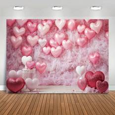 Shein Pink Valentine's Day Photography Backdrop