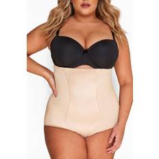 Nylon Girdles Yours High Waist Control Brief - Light Beige