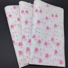 Pink Gift Wrapping Papers Shein Pink Heart Pattern Gift Wrapping Paper