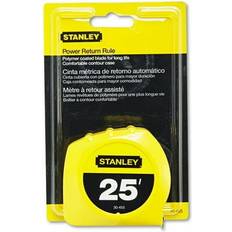 Stanley Power Return Measure Plastic Case 1 x 25ft 2 Each Measurement Tape