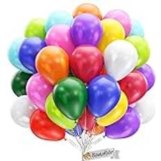 Festprodukter Bastelbär Metallic Ballonger 50 St Ø 34 cm