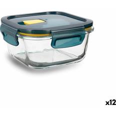 Quid Refurbished Hermetic Lunch Box 520 ml Set of 12 Food Container