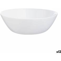 Hedelmäkulhot Luminarc Refurbished Snack Zelie White Glass 12 Units Fruit Bowl