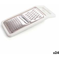 Metal Graters Quid Refurbished Flat 23 cm Set of 24 Grater