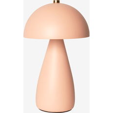 Star Trading Table Lamps Star Trading Mushroom LED Pink Table Lamp
