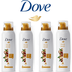 Dove Foam Shower Gel 200ml X4