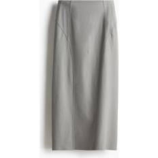 Grey Skirts H&M Grey Jersey Maxi Skirt - Grey