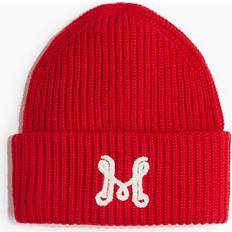 Headgear H&M Rib-Knit Beanie - Red