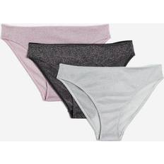 Panties H&M Picot-trimmed Briefs - Pink