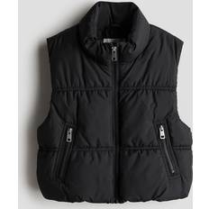 Black Padded Vests Children's Clothing H&M Puffer Vest - Black