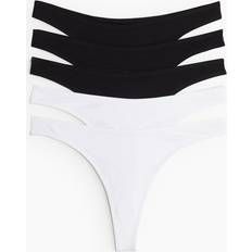 Panties H&M Cotton Thong Briefs - Black