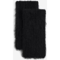 Arm & Leg Warmers H&M Fluffy Arm Warmers - Black