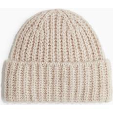 Headgear H&M Rib-Knit Beanie - Brown