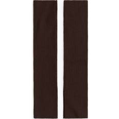 Arm & Leg Warmers H&M Rib-Knit Leg Warmers - Brown